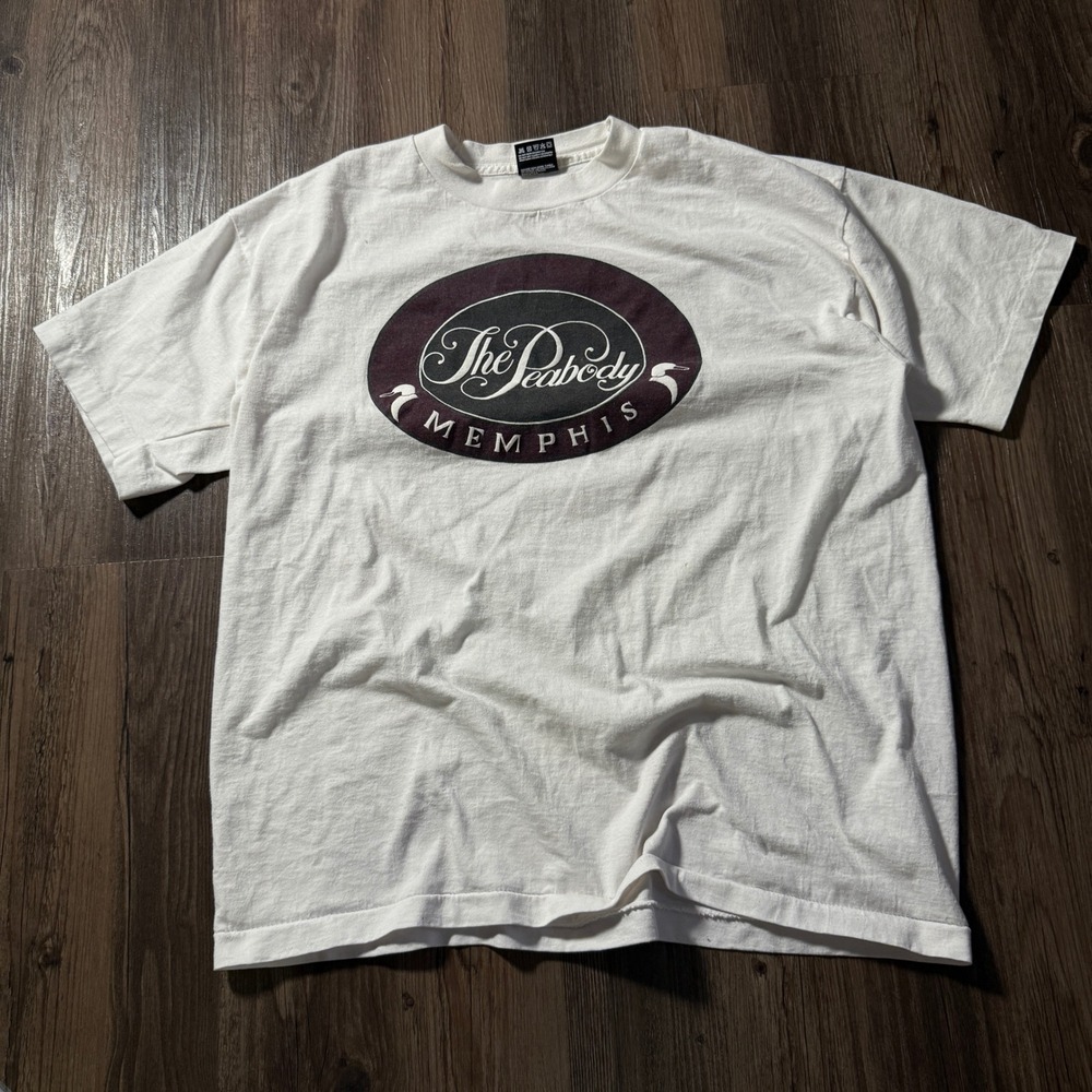 The Peabody Memphis White Short Sleeve Tee